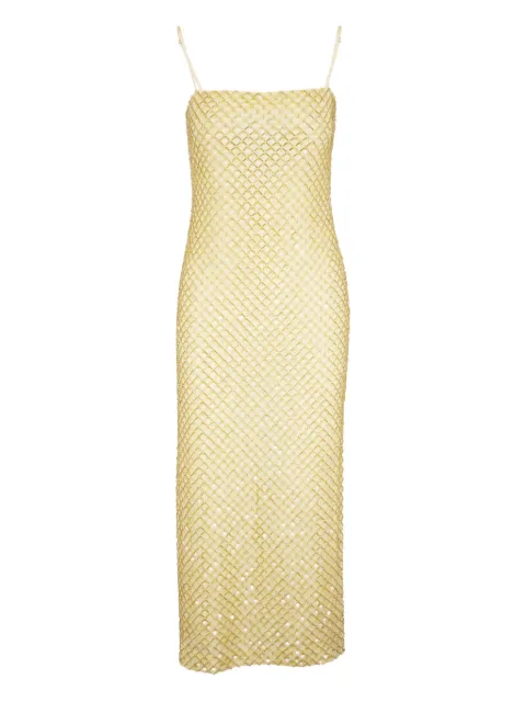 Veronica Beard sequin-embellished midi dress