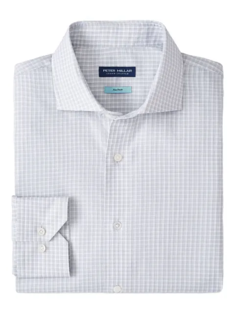 Peter Millar Torino checked long-sleeve shirt