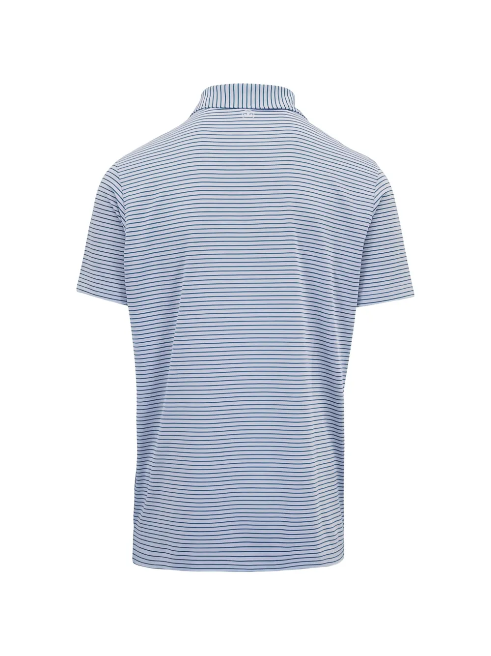 Peter Millar striped short-sleeve polo shirt - Blauw