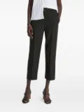 Vince pleated-pocket trousers - Black