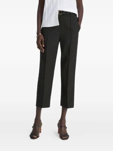 Vince pleated-pocket trousers