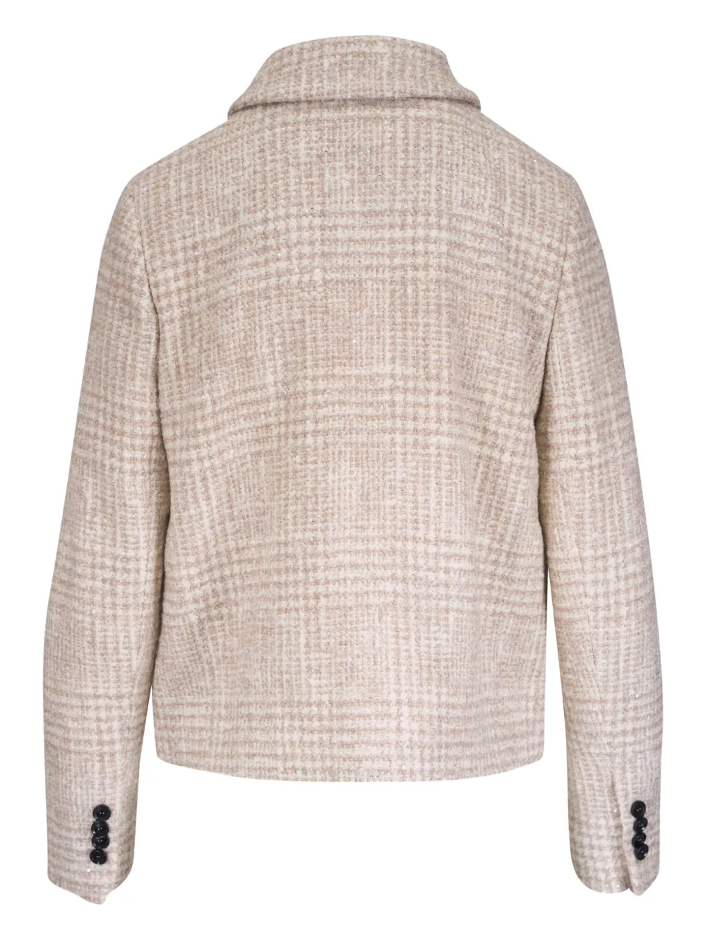 Kiton checked double-breasted jacket | Fitted Jackets | Image 2