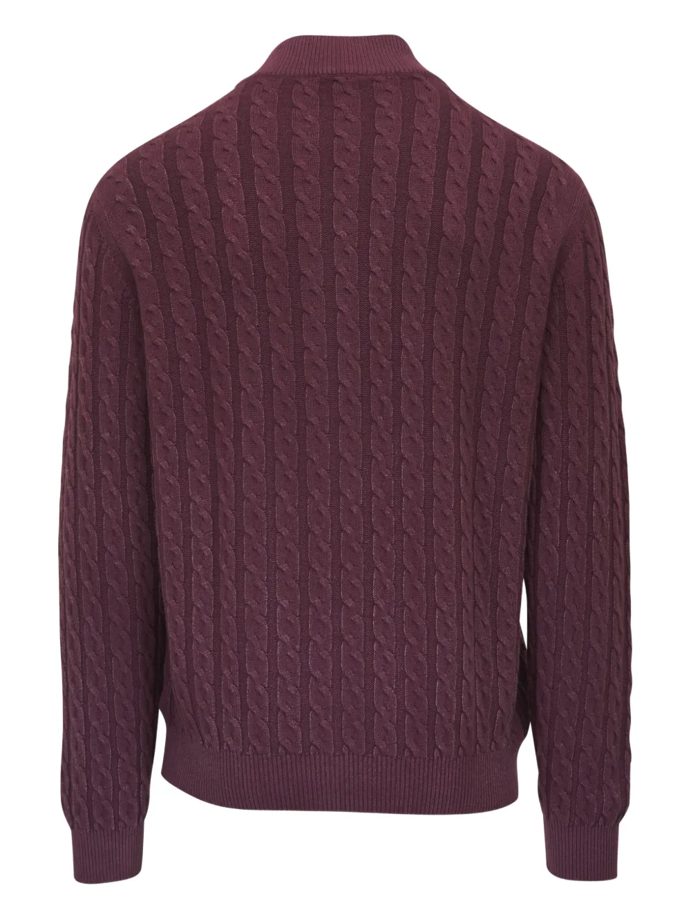 Kiton cable-knit zip-front cardigan | Cardigans | Image 2