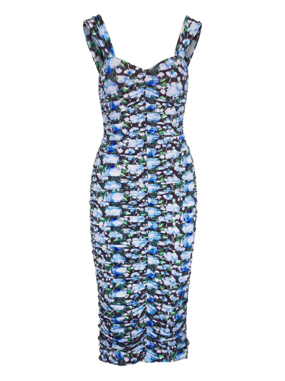 Carolina Herrera floral-print midi dress | Blue | Image 1