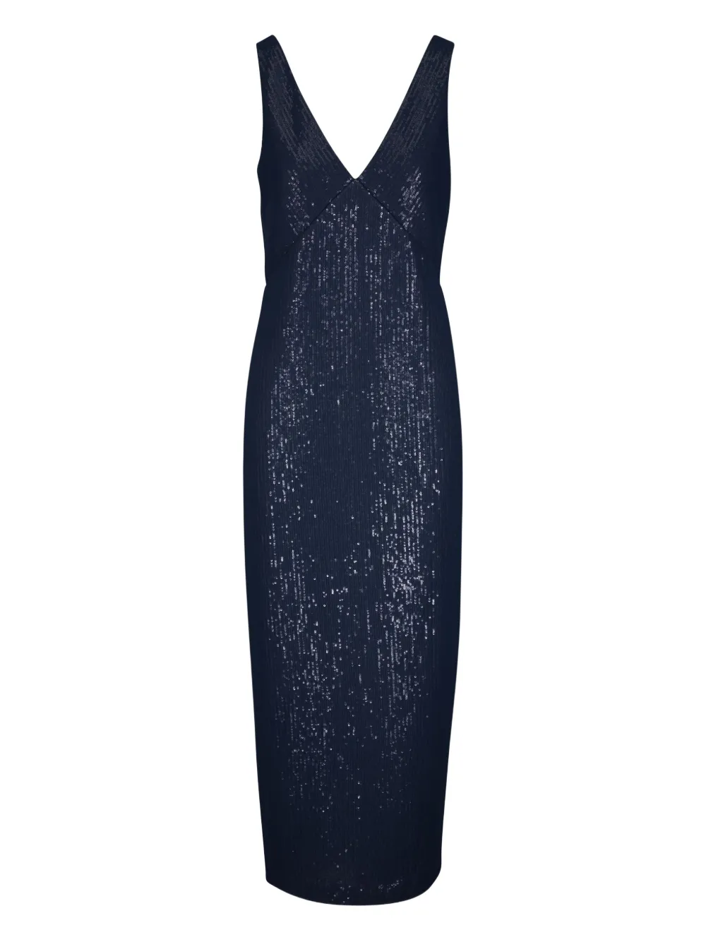 TWP V-neck sequinned dress | Blue | Image 1