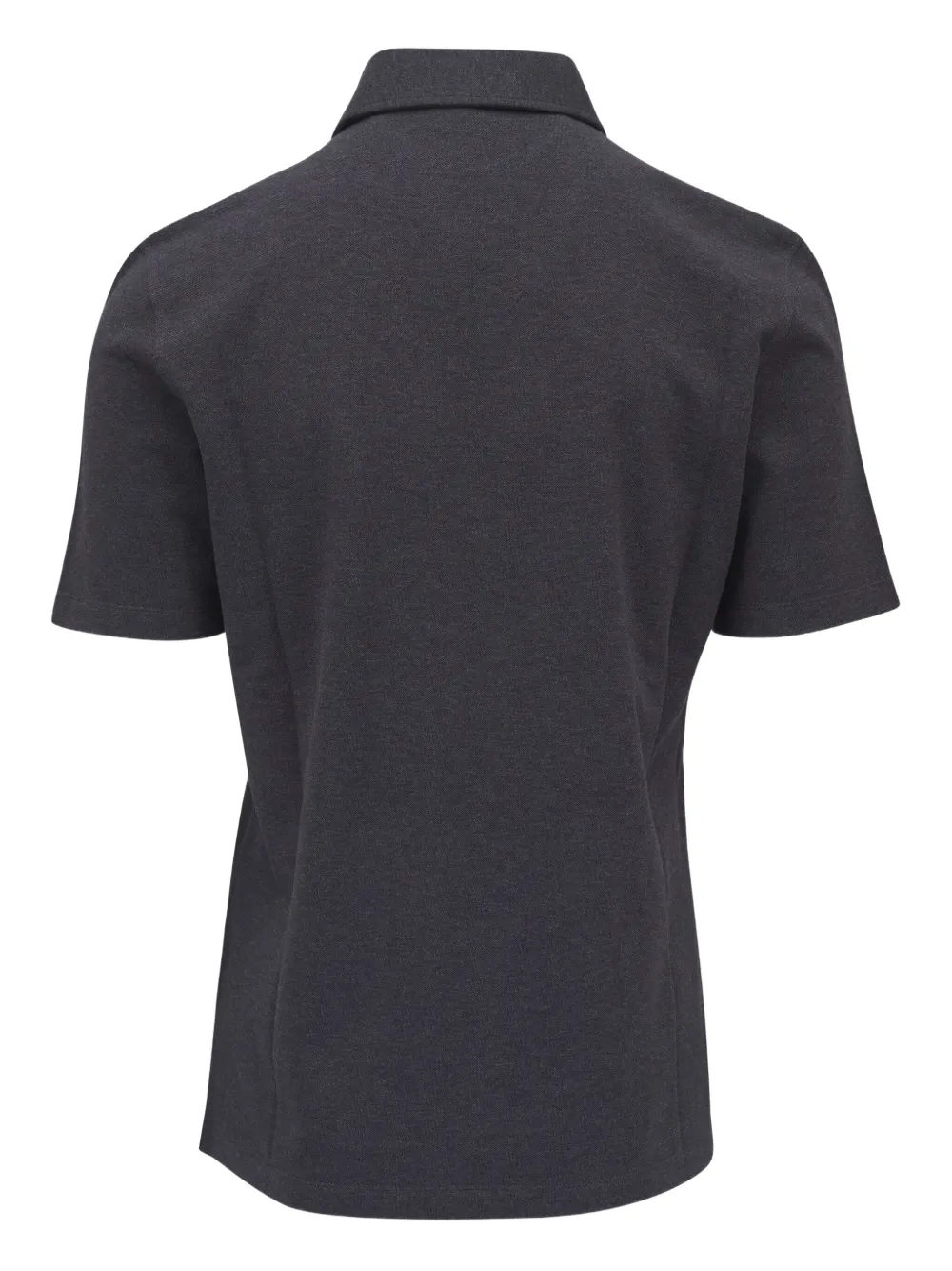 Brunello Cucinelli Poloshirt met korte mouwen - Grijs