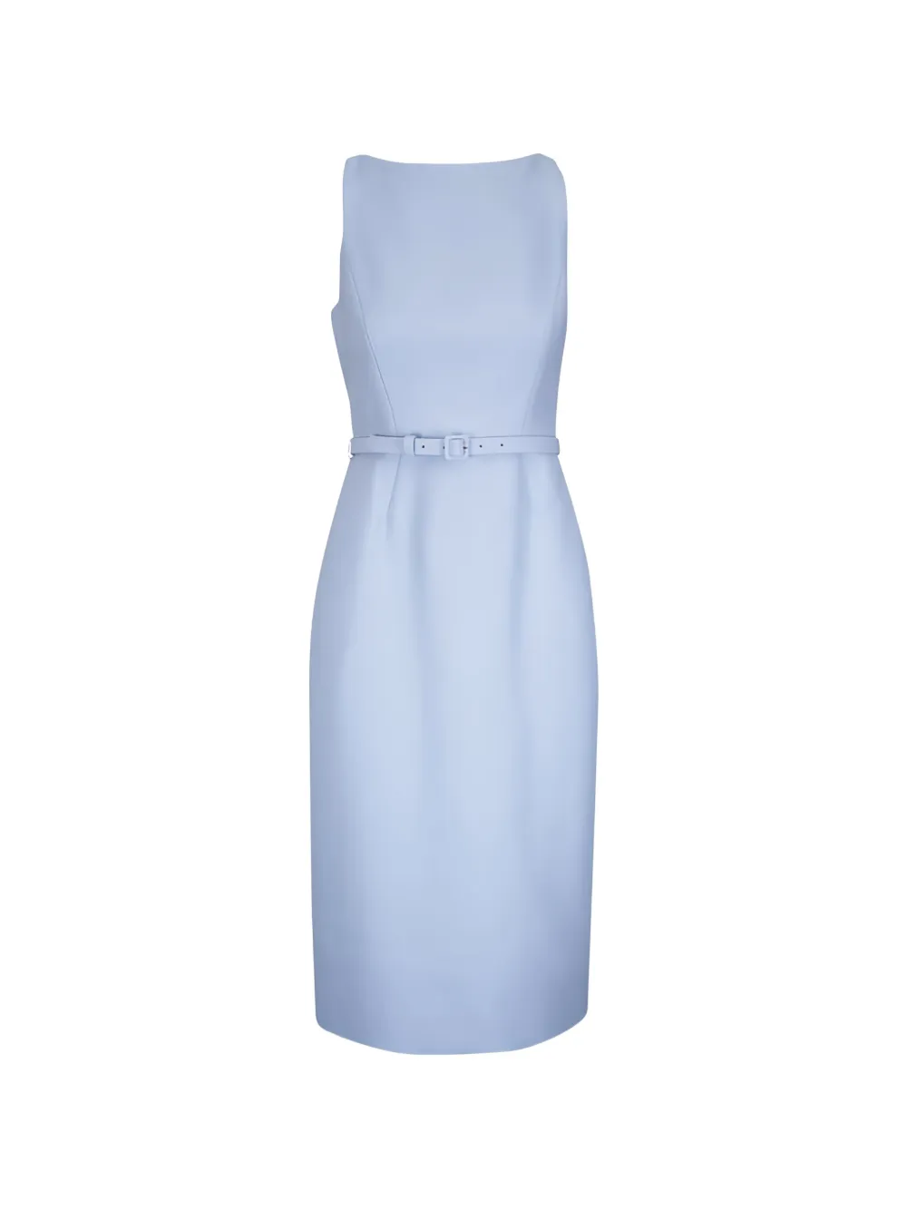 Adam Lippes Annette belted sleeveless dress - Blu