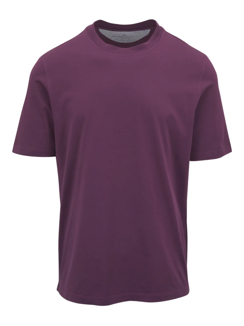 Brunello Cucinelli t-shirt en coton à manches courtes | rouge | Image 1