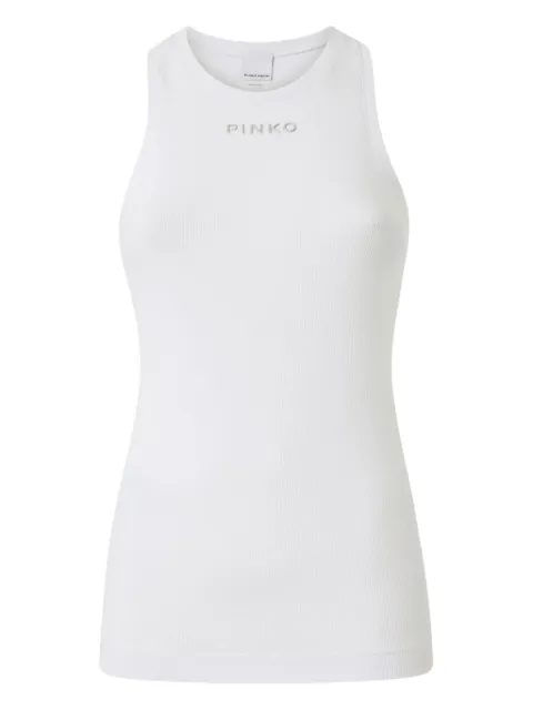 PINKO ribbed crew-neck top