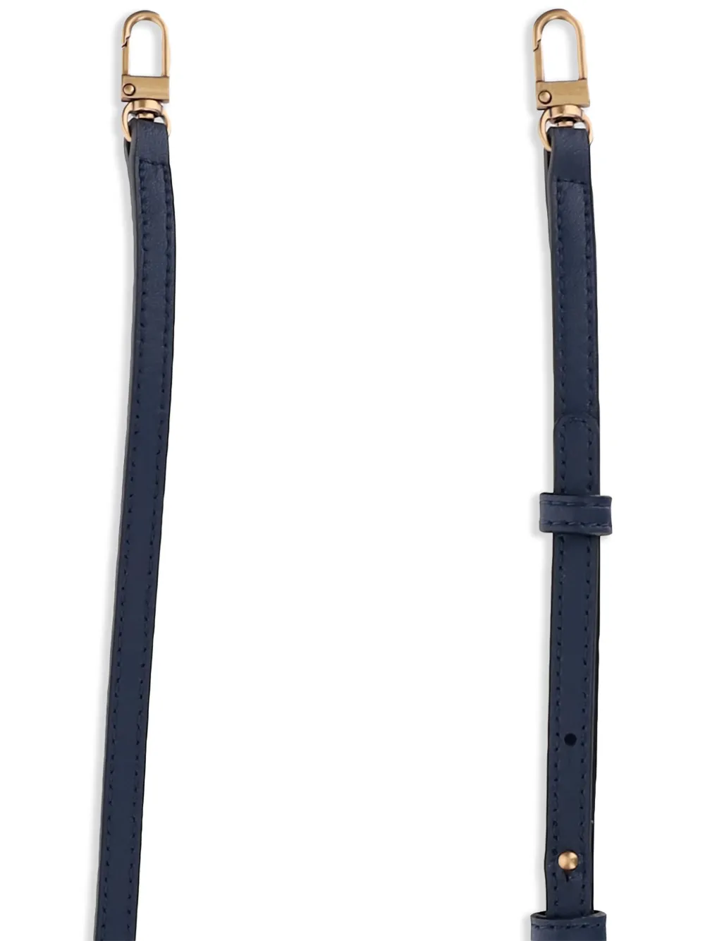 PINKO Clutch met logoplakkaat en rits Blauw