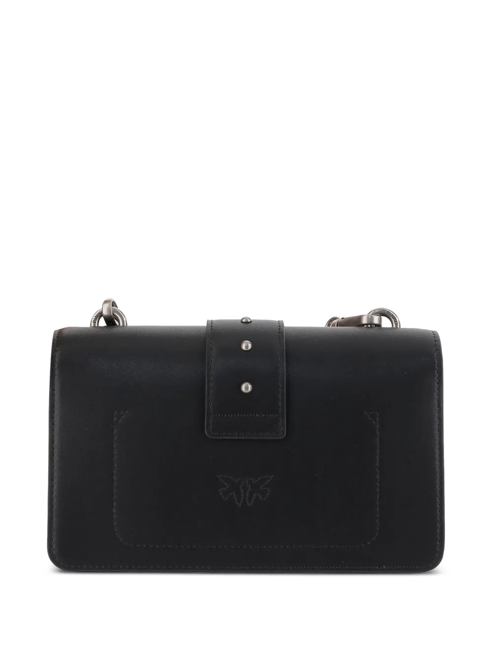 PINKO Love One chain shoulder bag Zwart
