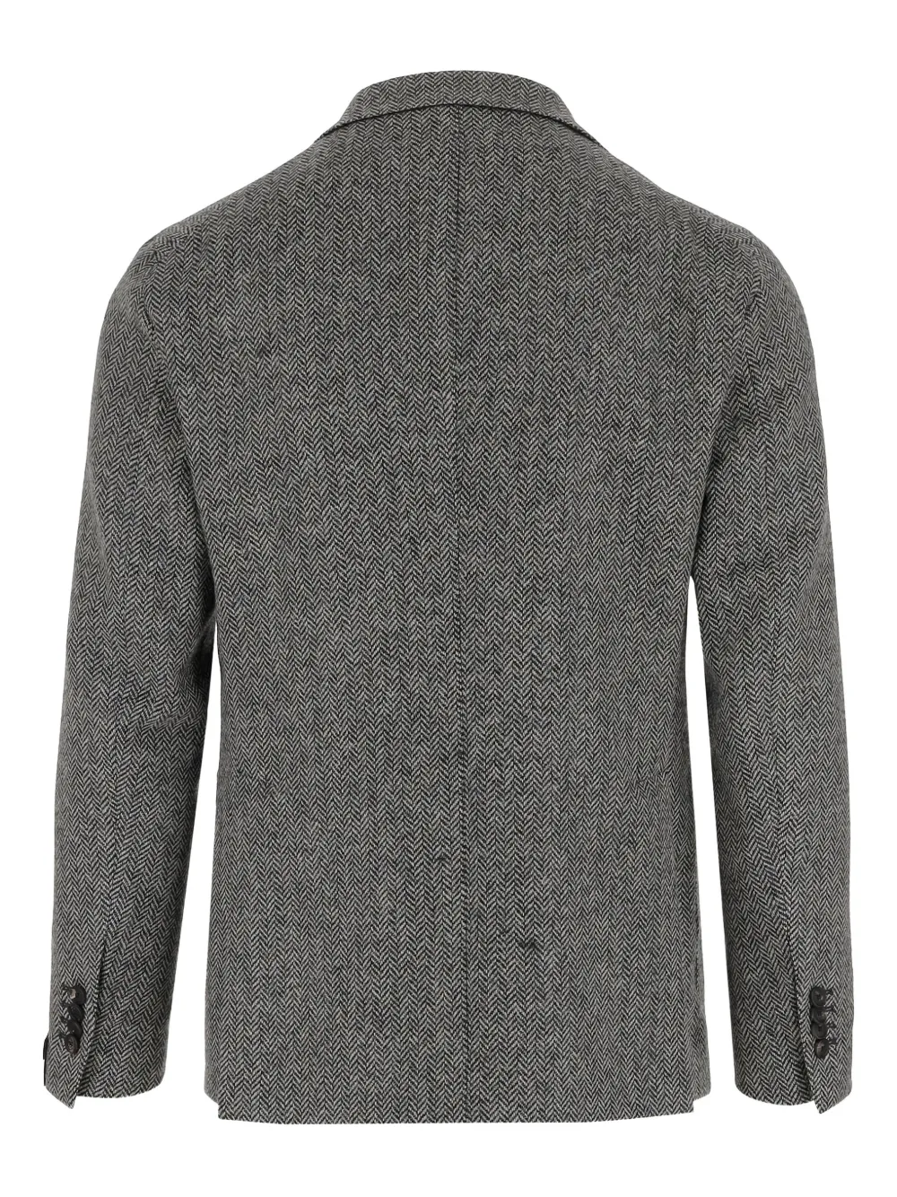 Tagliatore Blazer met visgraatpatroonn Grijs
