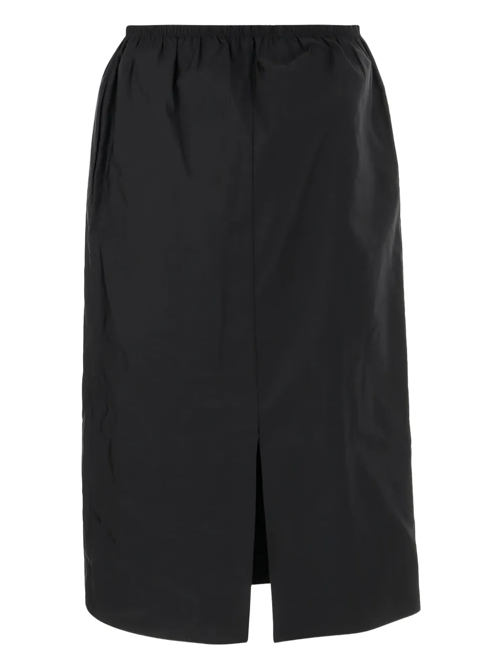 Carven elasticated-waist midi skirt Zwart