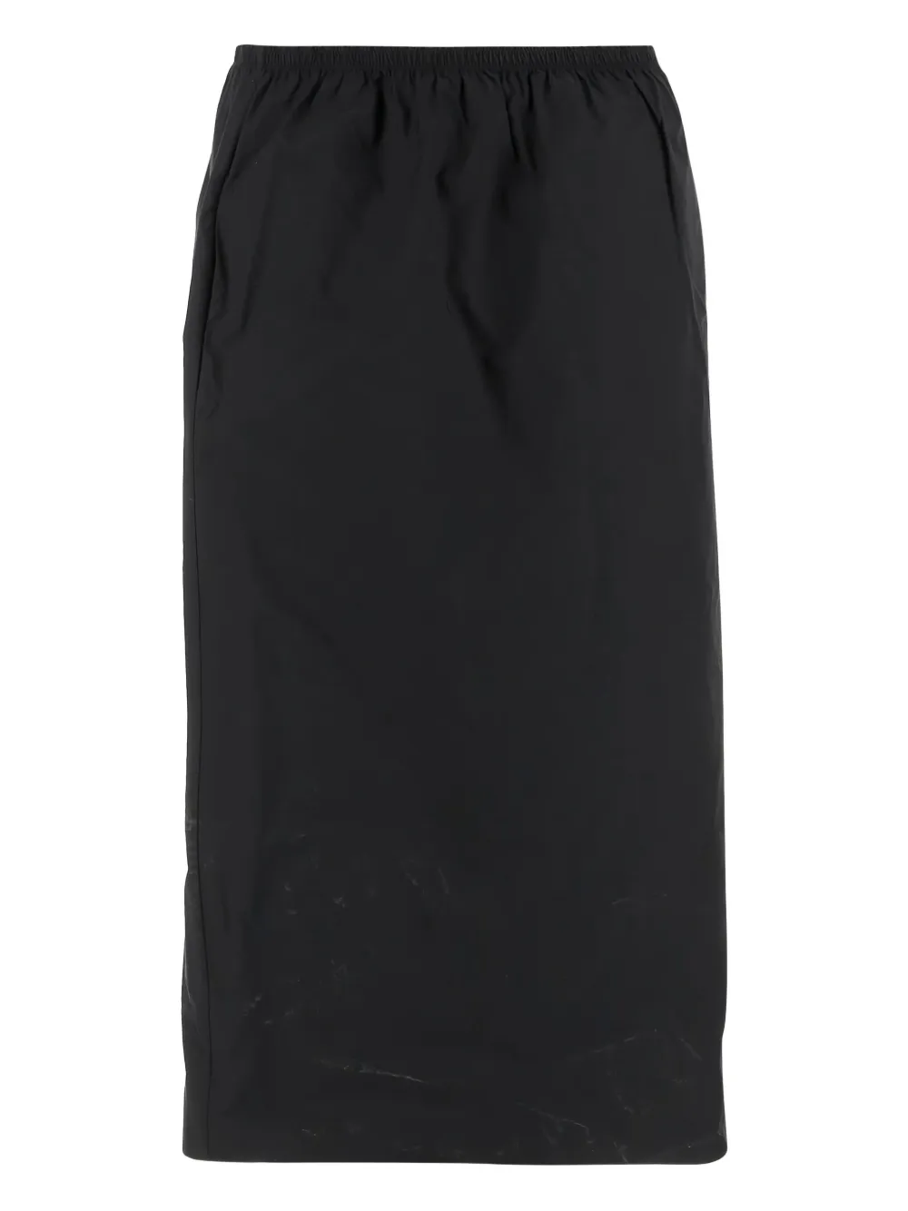Carven elasticated-waist midi skirt Zwart