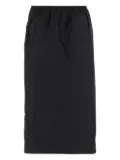 Carven elasticated-waist midi skirt - Black