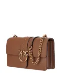 PINKO Love One chain-strap shoulder bag - Brown