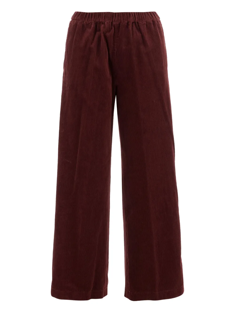 ASPESI elasticated-waist trousers Rood