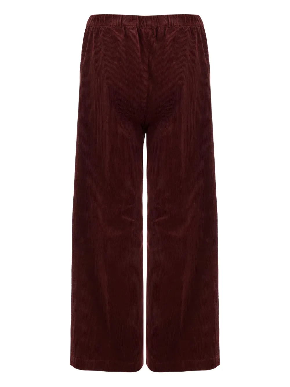 ASPESI Broek met elastische taille Rood