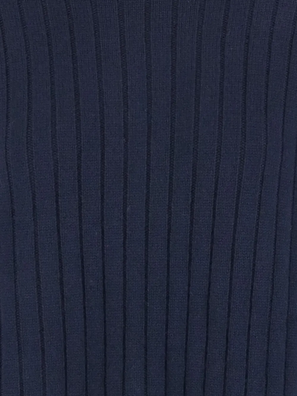 ASPESI ribbed turtleneck sweater Blauw