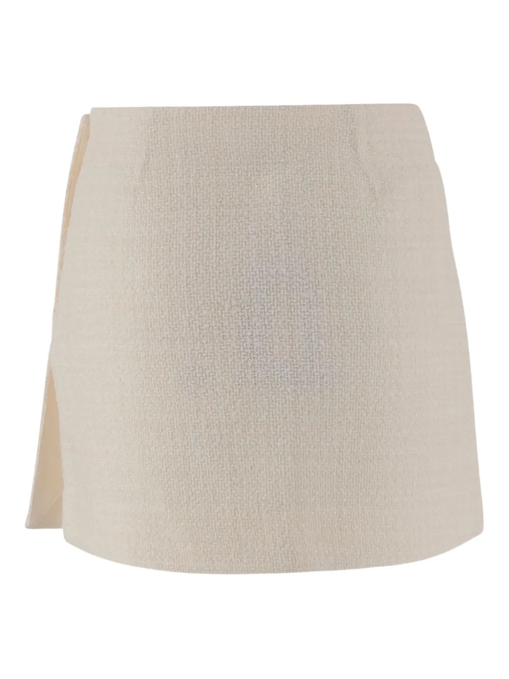 PINKO button-detailed miniskirt Wit