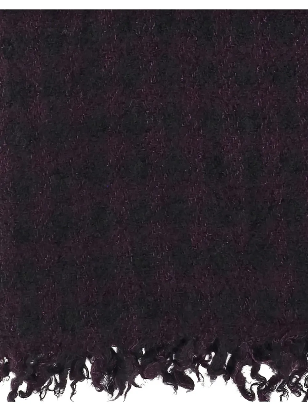 Faliero Sarti Paoletto Cashmere And Wool Blend Scarf In Black