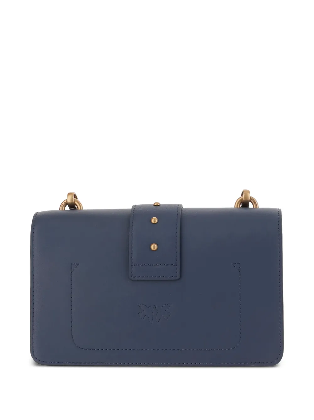 PINKO Love One chain shoulder bag Blauw