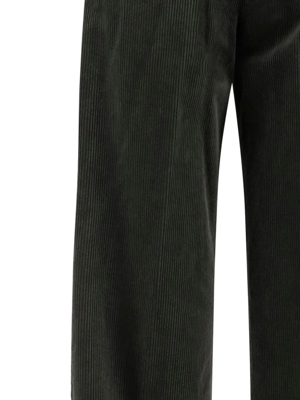 ASPESI Ribfluwelen broek Groen
