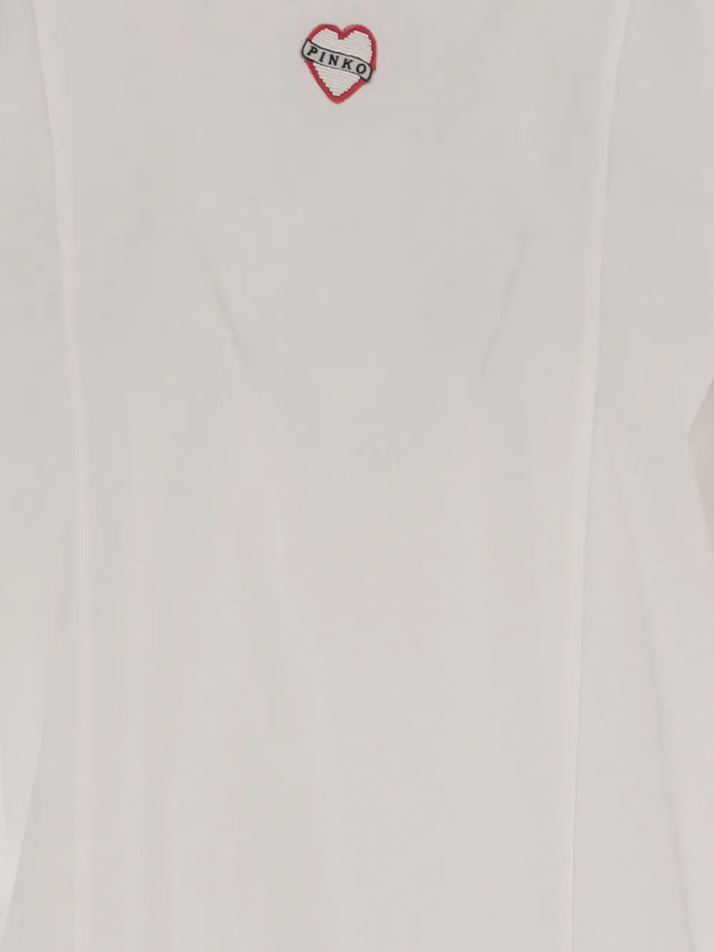 PINKO logo-detail short-sleeved T-shirt Wit
