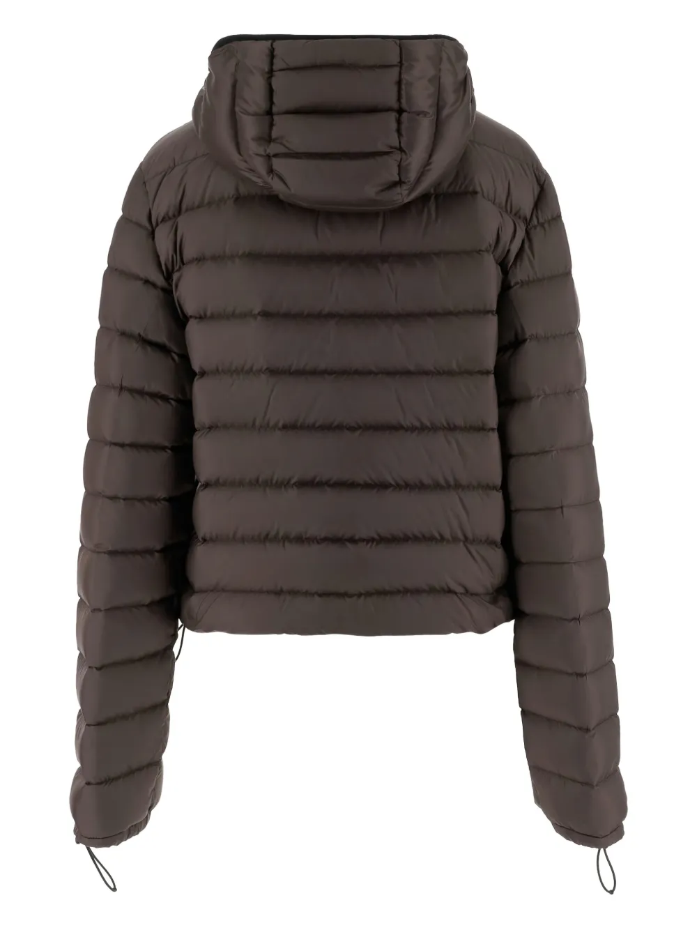 Miu hooded quilted jacket Bruin