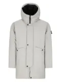 Stone Island hooded parka coat - Grey