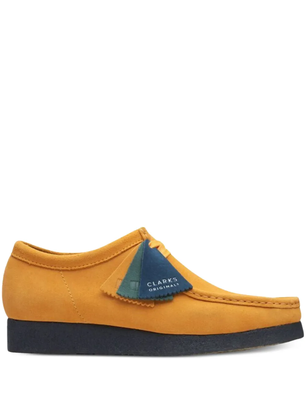 Clarks Originals Wallabee "YELLOW BLUE" boots Orange