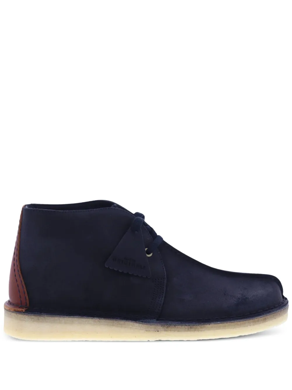 Clarks Originals Trek Hi "Dark Navy Suede" desert boots Blauw