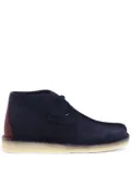 Clarks Originals Trek Hi ""Dark Navy Suede"" desert boots - Blue
