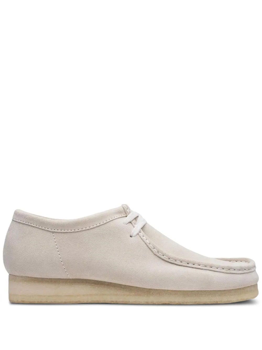 Clarks Originals Wallabee "OFF WHITE SUEDE" desert boots Beige