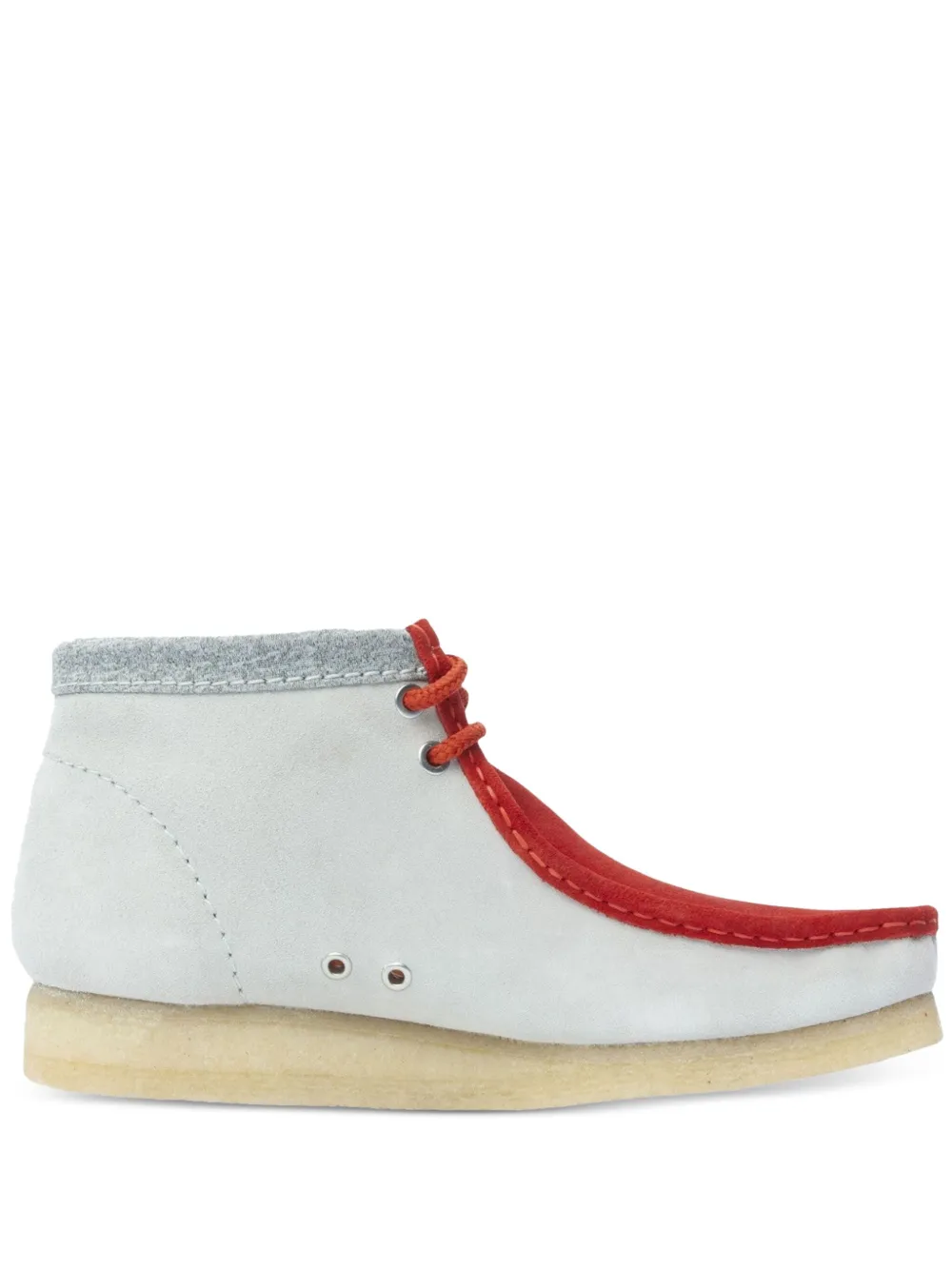 Clarks Originals Wallabee Vcy Boot "RED GREY" boots