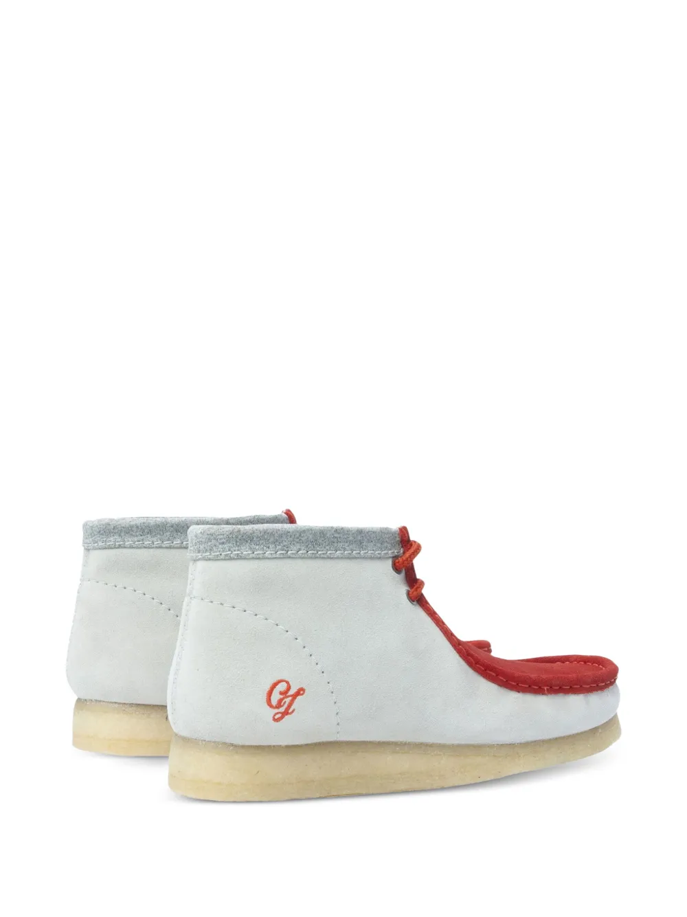 Clarks Originals Wallabee Vcy Boot "RED GREY" boots