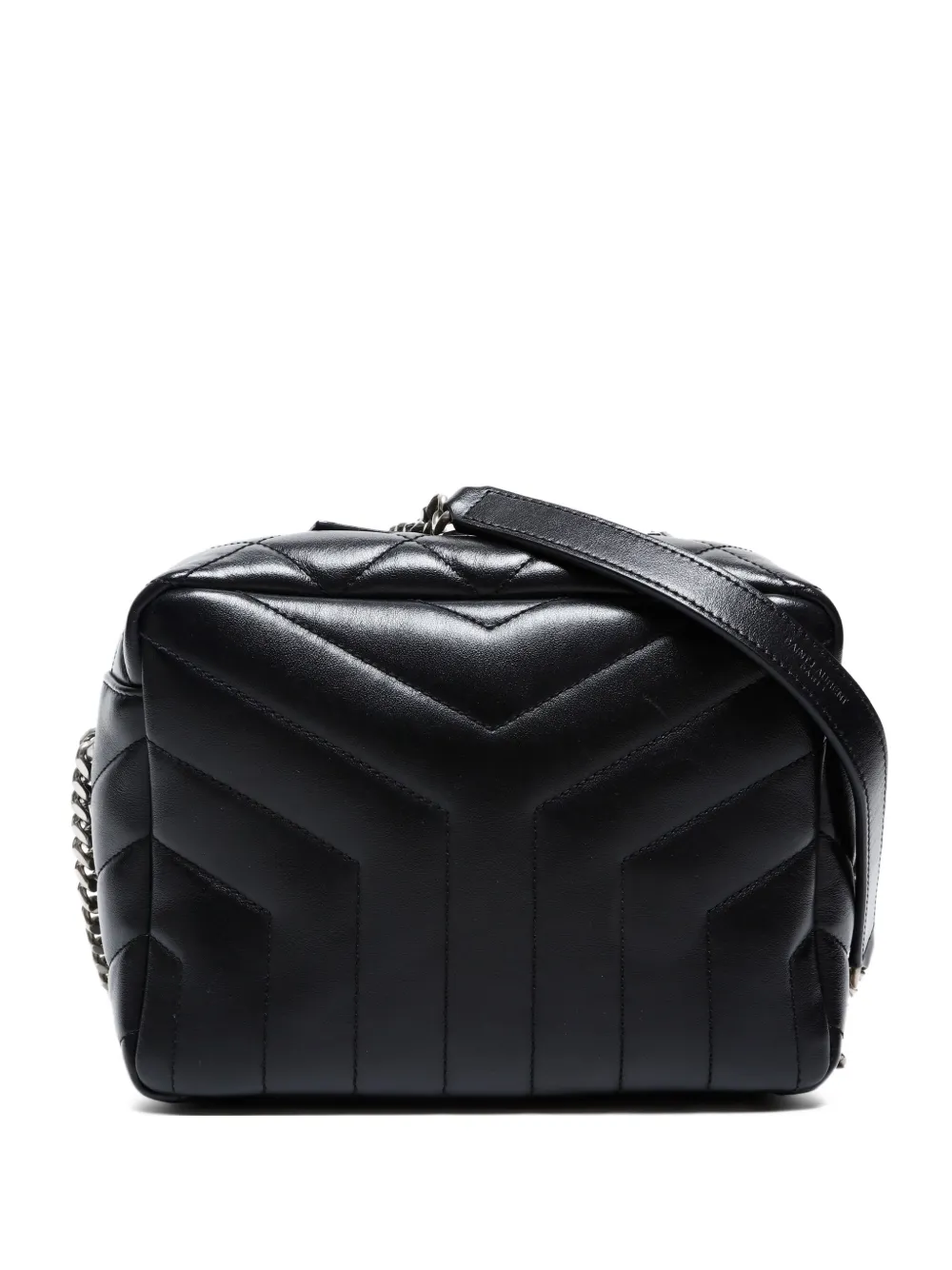 Saint Laurent Pre-Owned 2010-2014 quilted leather crossbody bag | Black | Image 1