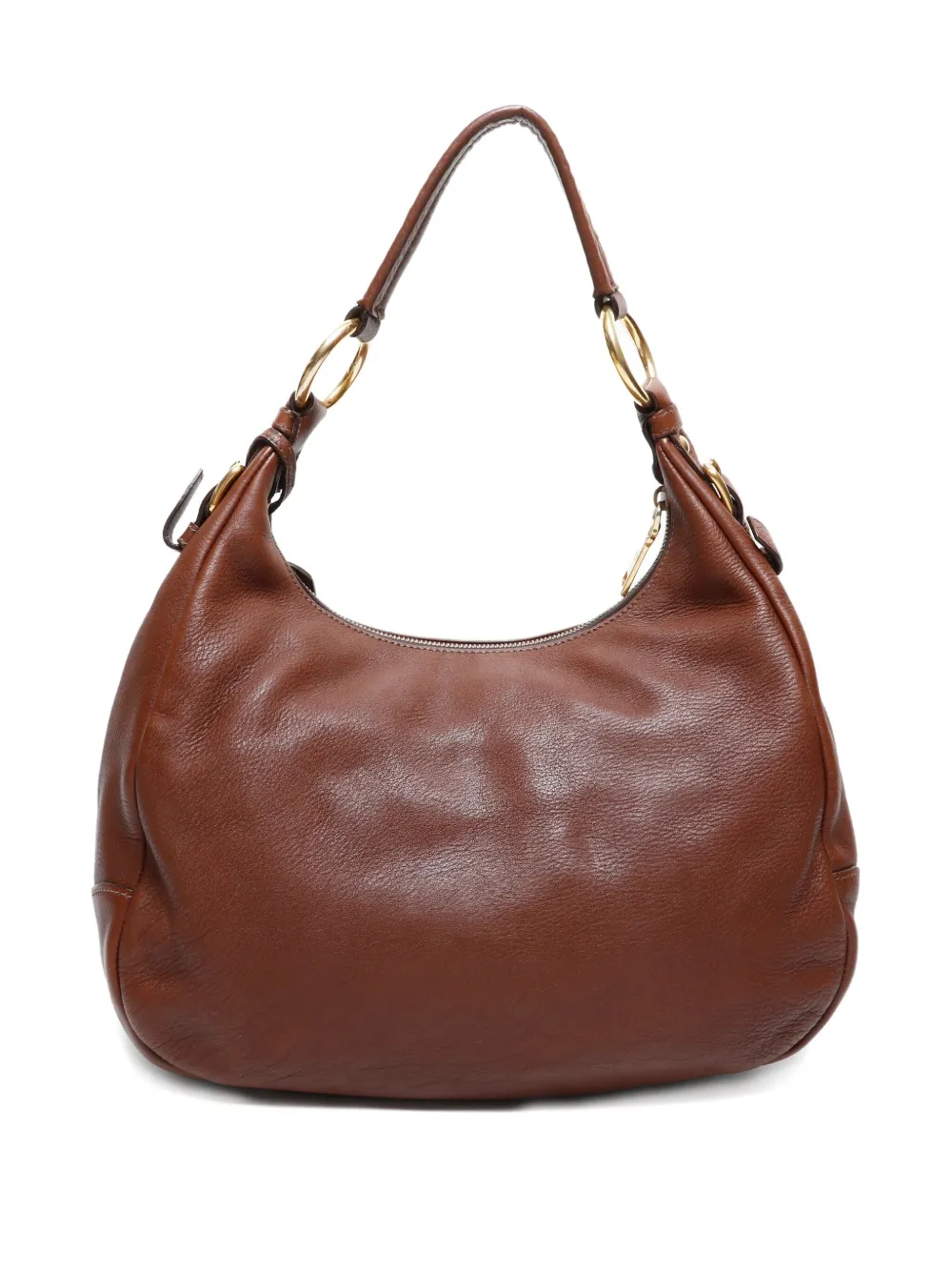 Prada Pre-Owned 2010-2020s logo-applique shoulder bag | Image 2
