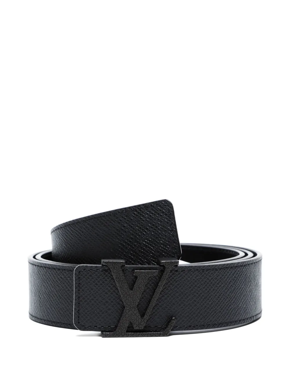 Louis Vuitton Pre-Owned 2012 LV レザーベルト - ブラック Louis Vuitton Pre-Owned 2012 LV レザーベルト - ブラック