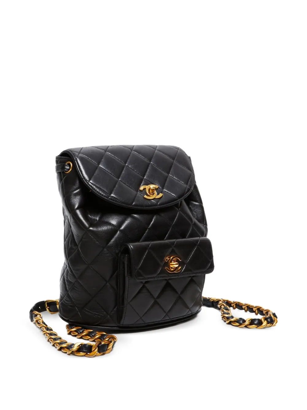 CHANEL Pre-Owned 1994-1996 CC Mark turn-lock backpack | Pre-Owned | Image 2