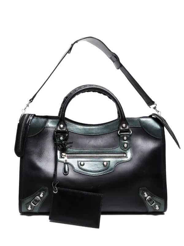 バッグ Balenciaga The City 2way Hand bag Black BALENCIAGA The city 2way hand bag BLACK Balenciaga Pre-Owned 2010