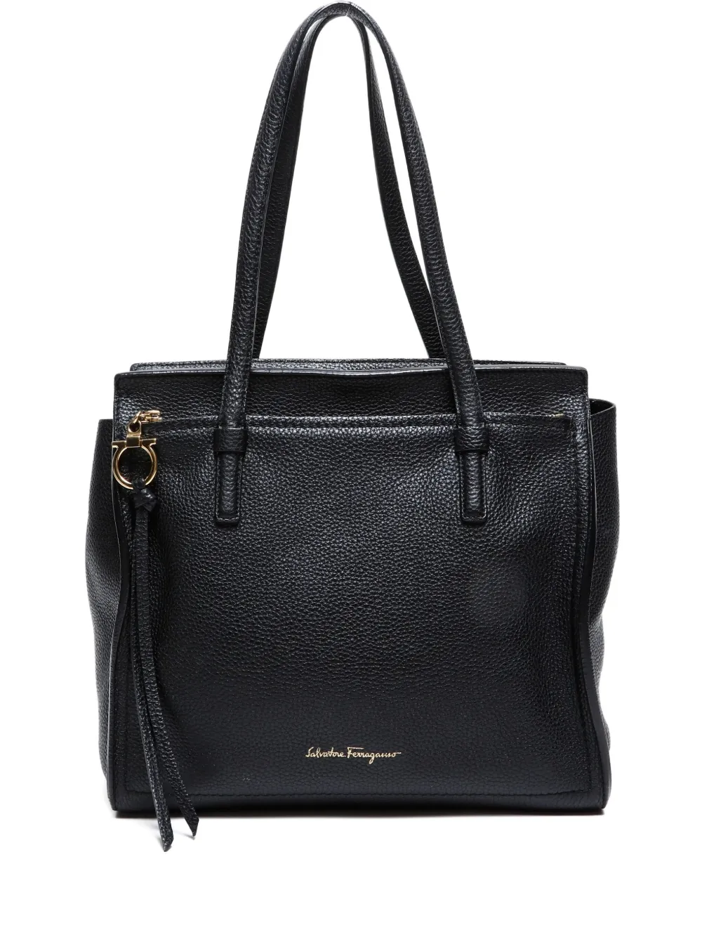 Ferragamo Pre-Owned 2010-2020s Eimy shoulder bag | Black | Image 1