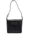 CHANEL Pre-Owned 2003-2004 Chocolate Bar square shoulder bag - Black
