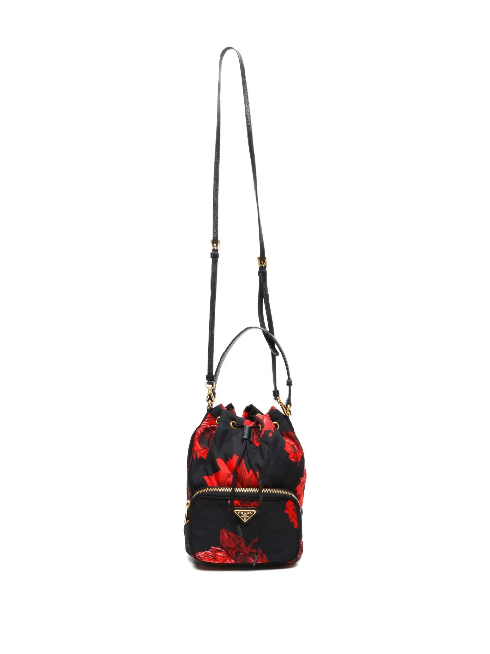 Prada Pre-Owned sac porté épaule matelassé à fleurs (années 2020) | Image 2