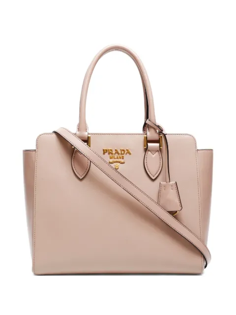 Prada Pre-Owned 2010s Saffiano-leather two-way tote bag