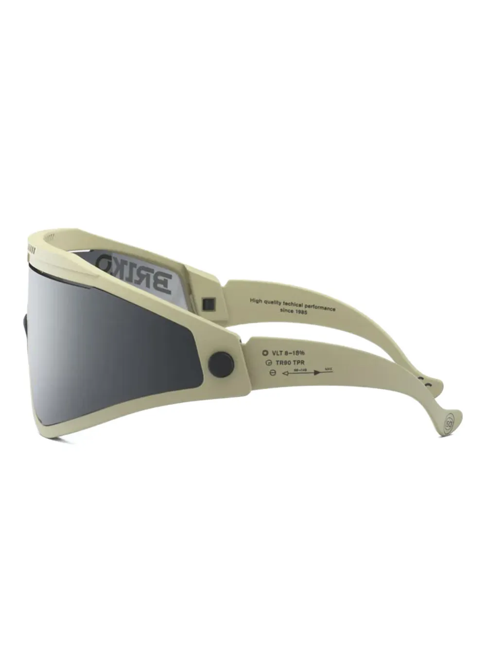 BRIKO Zonnebril met aerodynamisch schild Beige