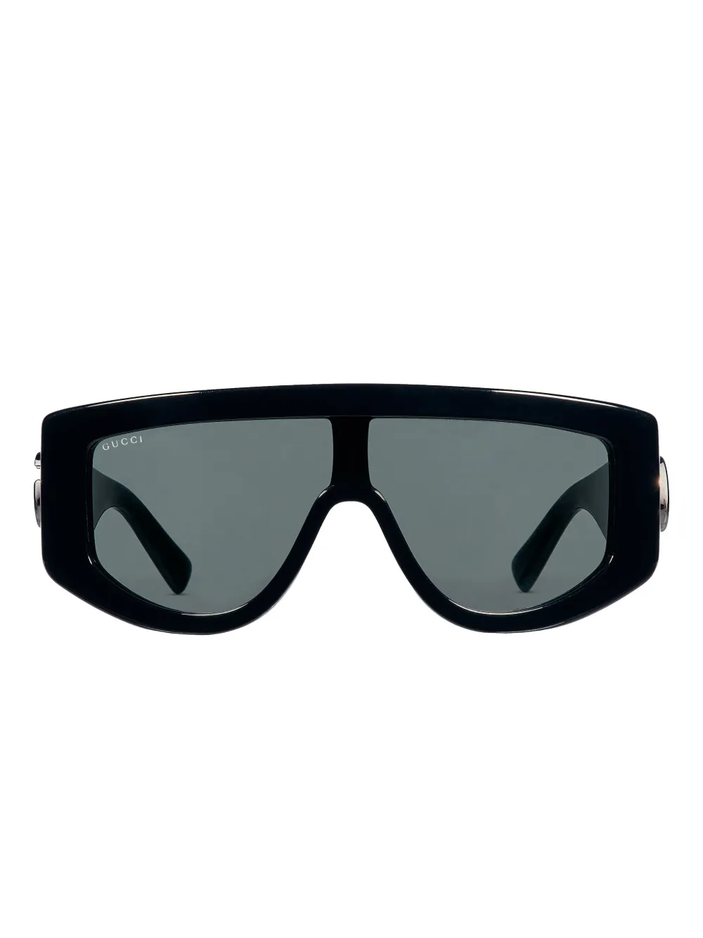 Gucci Eyewear rectangle-frame sunglasses - ブラック Gucci Eyewear rectangle-frame sunglasses - ブラック