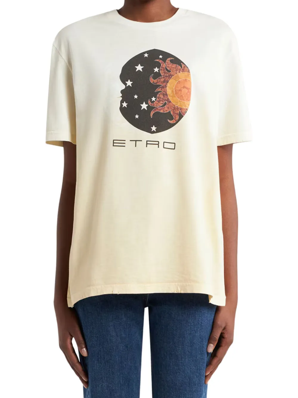 ETRO sun moon print T-shirt | T-Shirts & Jersey Shirts | Image 2