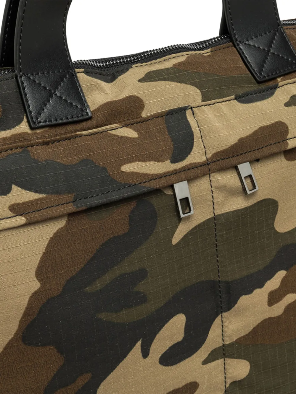 GIANNI CHIARINI Rugzak met camouflageprint Beige