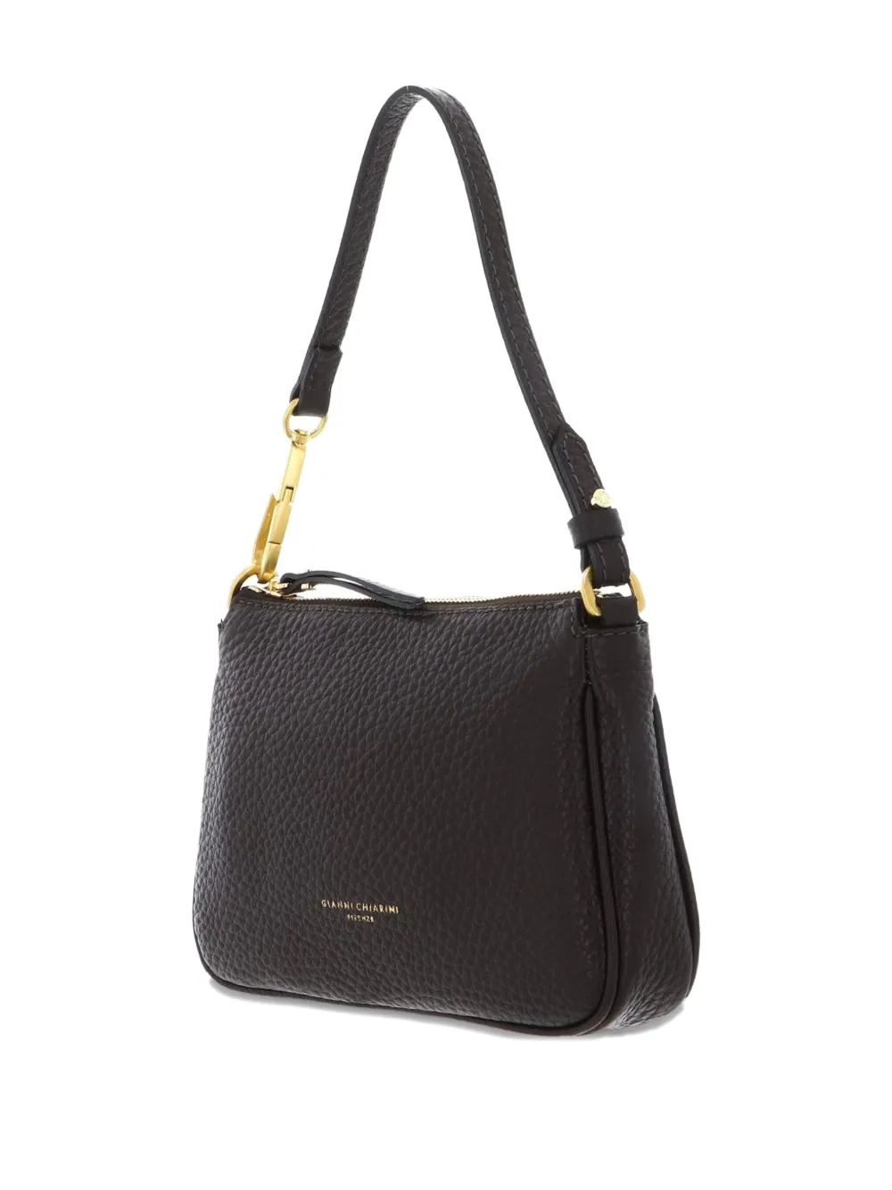 GIANNI CHIARINI Brooke medium leren shopper Zwart